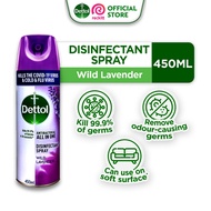 Dettol Multi-Surface Disinfectant Spray Wild Lavender 450 ML