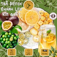 Passion fruit and kumquat detox tea