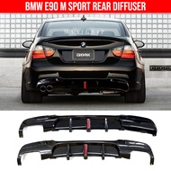 BMW E90 M sport Rear diffuser brake light competiton m performance diffuser E90 accessories