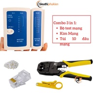 Combo Bosy network pliers + Network wire tester + convenient network beads, Network pliers, Network 