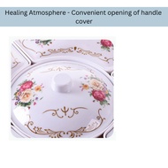 5IN1 Melamine Buffet Set Melamine Party Serving Set Buffet Set / Round Buffet Bekas bulat