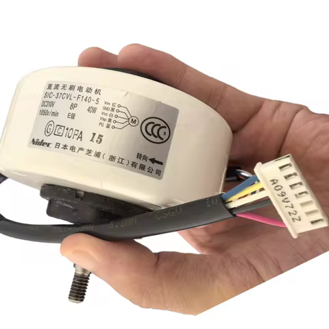 DC310V 8P 40W 1050r/m air conditioner fan motor for Nidec SIC-37CVL-F140-5 brushless generator DIY r