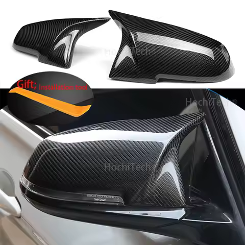 For BMW 2 Series F22 F23 218i 220i 228i Coupe & Convertible 2014-up Rear View Side Mirror Cover Carb