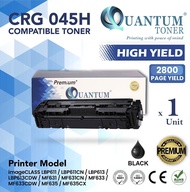 Compatible Canon 045 / 045H Cartridge 045 CRG 045H BK High Yield High Quality Compatible Toner Black