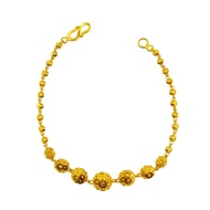 916 Gold Ball Bracelet