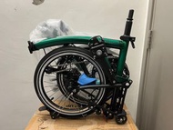 Brompton S4L p line Emerald green lacquer