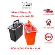 Battery Case 30Ah/45Ah absolutely waterproof, fireproof copper pole, full accessories