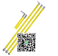 "DAKO" ไม้ชักฟิวส์ (Disconnect Sticks-Hot Sticks) ขนาด 1 ¼" x 8 + 1½" x 8 + 1½ " x 8 24ft (3 ท่อน )"