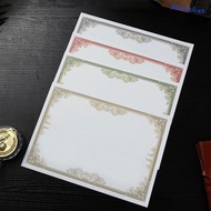 BLUEVELVET 10 Sheets A4 Certificate Inner Page, Ceremony Competition Award Certificate Paper, Excell