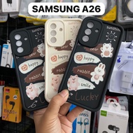 SAMSUNG A26 BEAR MOTIF SILICONE CASE