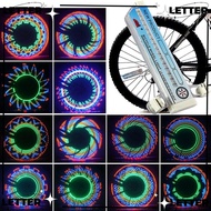 LET Bike Wheel Signal Light Waterproof MTB LED Bicycle Wheelchair Lamp