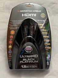 Monster HDMI UltraHD Black Platinum 1.5m