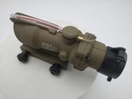 ［武裝火力工作室］ACOG 4x32 Red 4倍 凸字版小海螺