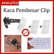 Glasses Magnifier Clip 1.5x-3.5x AE92x SM Glasses Style Magnifier Glass Lens/ Repair Service Loupe