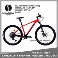 sepeda gunung mtb united shadow nagato - merah 29/15