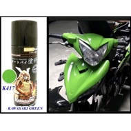 SPRAY K417 SAMURAI GREEN KAWASAKI SPRAY PAINT K417 GREEN SAMURAI SPRAY