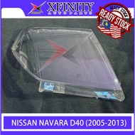 NISSAN NAVARA D40 05 06 07 08 09 10 11 12 13 HEADLAMP COVER / HEADLIGHT COVER / HEADLAMP LENS / HEAD