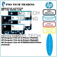 HP 728 ORIGINAL INKJET 300ML 3WX30A F9K15A F9K16A F9K17A T730 T830