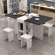 T17 摺疊餐桌 廚房儲物櫃 移動摺疊桌 伸縮餐枱 飯桌 飯檯