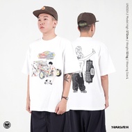 Yamasurih White Oversize Tshirt - BOOBY BUGGY - Cotton Combed Heavyweight