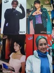 Yes Card Jeffrey 陳柏宇 Nat@Strayz  Kiri .T  每張$6包平郵