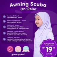 Tudung Sekolah Awning Scuba TudungSiComel Tudung Awning On point