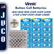 Vinnic Alkaline 1.5V Button Cell Battery 0% HG L626F L721F L736F L936F L1154F L1131F LR41 LR44 LR54 