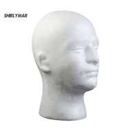 Sr Male Mannequin Head Foam Wig Stand Manikin Head Wig Cap Holder for Store Salon Home