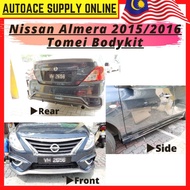 🔥Nissan almera black edition car bodykit ...2016/2019 nissan tomei bodykit