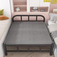 摺疊床單人床家用成人午休床簡易辦公租房兒童床木板午睡沙發鐵床架