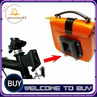 【qianxiana83】Bike Carrier Block Adapter for Brompton Folding Bike Bag Rack Holder Front Carrier Block Mount Brompton Accessories