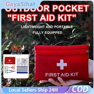 【24H】13Kinds 63pcs Medical Emergency Kit Travel Emergency Kit Outdoor Survival Kit Family Medicine K