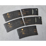 Starbucks Sleeve R Reserve set of 5