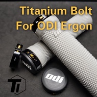 Titanium bolt for MTB Lock On Grip  Ergon DMR Burgtec Renthal Giant Fabric Chromag WTB Race Face Lizard Skin Red Monkey