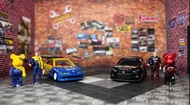 1/64 tomica 改advan & spoon 分享