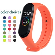 Xiaomi Mi Band 3 4 Strap Durable Watch Silicone Wrist Strap Mi Band3 Band4 Sport Wrist Strap Replace