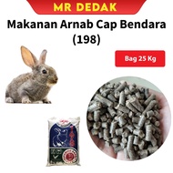 ☟25KG 198 Makanan Arnab Cap Bendera  Superior Rabbit Pallet Rabbit | Guinea Pig | Hamster | Arnab❃