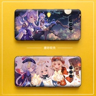 For Black Shark 4 Phone Case Genshin Impact Zhongli Ganyu Black Shark 4 Pro Gaming Phone Kori Diluc 