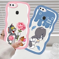 CA29 Cat Mouse Couple Casing for OPPO F7 A7n F5 A7 A12S A5S A12 F9 Pro TPU Phone Case