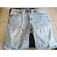 Men's blue garage jeans