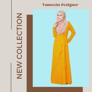 JUBAH MUSLIMAH TURKI FASHION PLAIN ABAYA /JUBAH /MAXI PLUS SIZE /GAMIS / MODEST MUSLIMAH SUIT ABAYA 