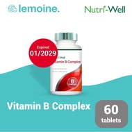 Nutriwell Vitamin B Complex Meets Vitamin B Complex Needs 60 tablets