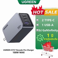 Ugreen Nexode Pro 100W GaN USB C Charger With 3 Ports For Fast Travel Charging