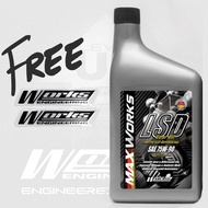 75w-90 GL-5  LSD Gear Manual Transmission Gear Oil Minyak Gearbox (1 Liter)