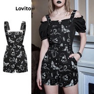 Lovito Casual Butterfly Dress for Women LSE02022