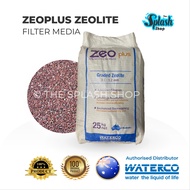 𝐒𝐏𝐋𝐀𝐒𝐇 - WATERCO Filter Media - Zeoplus Zeolite (25Kg/Bag)