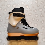 USD - Sway 60 Team Grey Aggressive Inline Skates (Witzemann Tan Custom)
