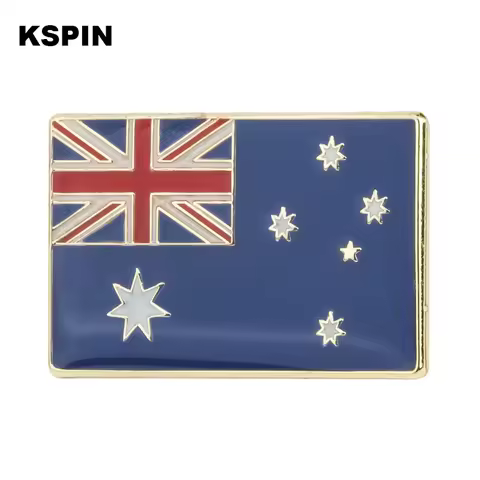 Australia Flag Badge Pins Badge Brooch Badges on Backpack Pin Brooch