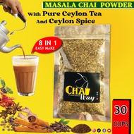 MASALA TEA POWDER | Ceylon Tea With Ceylon Spices |  Chai Way Masala Chai Powder | Serbuk Masala Teh