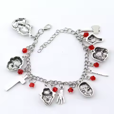 Fashian Halloween Horror Movie Stephen Kingdom Bracelet Accessories Black Friday Bracelet Holiday Br